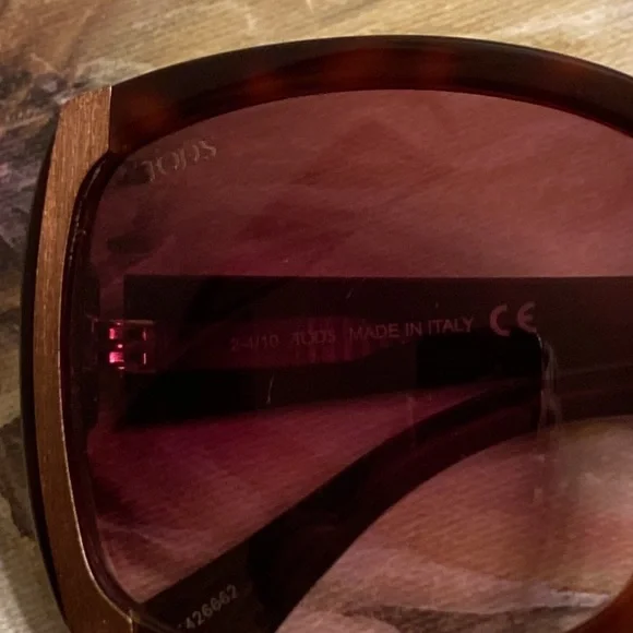 Tod’s sunglasses tortoise shell brown plastic metal - Picture 2 of 10